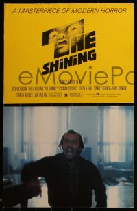5f0081 SHINING 10 color 11x14 stills 1980 Stephen King & Stanley Kubrick masterpiece, Saul Bass tc!