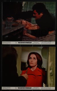 5f1305 BOSTON STRANGLER 8 color 8x10 stills 1968 Tony Curtis, Henry Fonda, he killed thirteen girls!