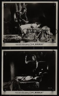 5f1348 LA MOMIA AZTECA 12 Spanish/US 8x10 stills 1957 Mexican horror mummy images, ultra rare!