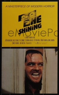 5f1300 SHINING 9 8x10 mini LCs 1980 Stephen King & Stanley Kubrick, Jack Nicholson, Shelley Duvall!