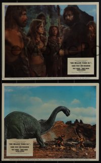 5f1202 ONE MILLION YEARS B.C. 8 English FOH LCs 1967 sexiest cave woman Raquel Welch, ultra rare!