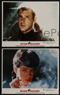 5f0438 BLADE RUNNER 8 LCs 1982 Ridley Scott, Harrison Ford, Rutger Hauer, Sean Young, complete set!