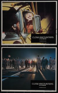 5f0443 CLOSE ENCOUNTERS OF THE THIRD KIND 8 LCs 1977 Steven Spielberg sci-fi classic, Dreyfuss!