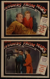 5f0559 INVADERS FROM MARS 5 LCs 1953 sci-fi classic, hordes of green monsters from outer space!