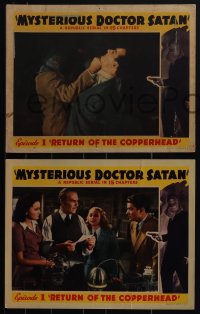 5f0578 MYSTERIOUS DOCTOR SATAN 3 chapter 1 LCs 1940 masked hero serial, Return of the Copperhead!