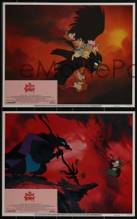 5f0520 SECRET OF NIMH 8 LCs 1982 animation in the grand tradition by a new master, Don Bluth!
