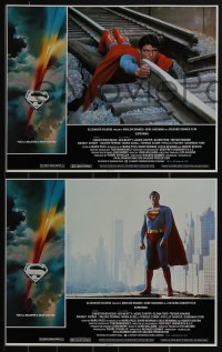 5f0527 SUPERMAN 8 LCs 1978 Christopher Reeve, Margot Kidder, Glenn Ford, Phyllis Thaxter, Cooper!