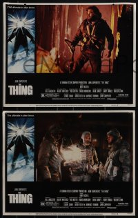 5f0573 THING 4 LCs 1982 John Carpenter, Kurt Russell, the ultimate in alien terror!