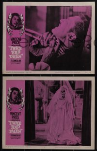 5f0537 TWICE TOLD TALES 8 LCs 1963 Vincent Price, Nathaniel Hawthorne, a trio of unholy horror!