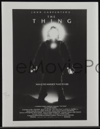 5f0007 THING group of 25 9x11 concept art test prints 1982 different images never used, ultra rare!