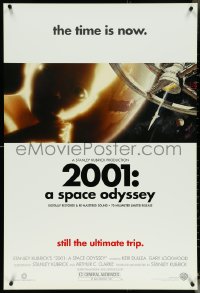 5g0657 2001: A SPACE ODYSSEY DS 1sh R2000 Stanley Kubrick, star child & art of space wheel!