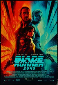 5g0697 BLADE RUNNER 2049 advance DS 1sh 2017 great montage image with Harrison Ford & Ryan Gosling!