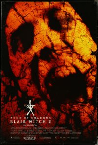 5g0701 BLAIR WITCH PROJECT 2 advance DS 1sh 2000 Book of Shadows, cool bloody horror image!