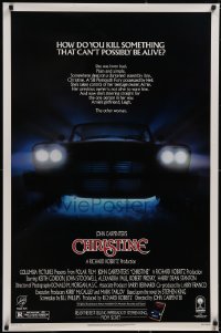 5g0713 CHRISTINE 1sh 1983 written by Stephen King, directed by John Carpenter, killer car!