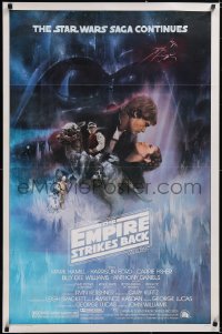 5g0763 EMPIRE STRIKES BACK studio style 1sh 1980 classic Gone With The Wind style art by Kastel!