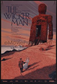 5g0358 WICKER MAN French 16x24 R2020 with best Laurent Durieux art from the Mondo art print!