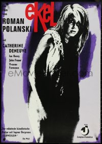5g0601 REPULSION German R1975 Roman Polanski, wild art of haggard Catherine Deneuve!