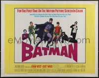 5g0210 BATMAN 1/2sh 1966 Adam West & Burt Ward, villains Meriwether, Romero, Meredith & Gorshin!