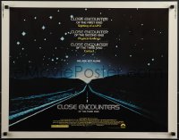 5g0221 CLOSE ENCOUNTERS OF THE THIRD KIND 1/2sh 1977 Spielberg sci-fi classic, w/ white borders!