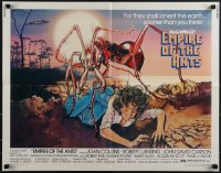 5g0234 EMPIRE OF THE ANTS 1/2sh 1977 H.G. Wells, great Drew Struzan art of monster attacking!