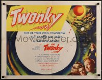 5g0308 TWONKY 1/2sh 1953 from Henry Kuttner's prize-winning sci-fi story, wacky possessed TV!
