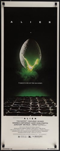 5g0009 ALIEN insert 1979 Ridley Scott sci-fi monster classic, cool hatching egg image!