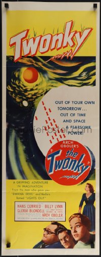 5g0154 TWONKY insert 1953 Arch Oboler directed, Hans Conried, wacky possessed TV sci-fi!
