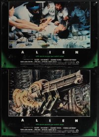 5g0318 ALIEN 12 Italian 18x26 pbustas 1979 Ridley Scott sci-fi classic, different images!