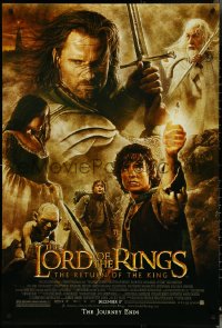 5g0879 LORD OF THE RINGS: THE RETURN OF THE KING recalled style advance DS 1sh 2003 different!