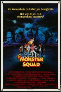 5g0909 MONSTER SQUAD 1sh 1987 art of young heroes and classic villains by Craig!