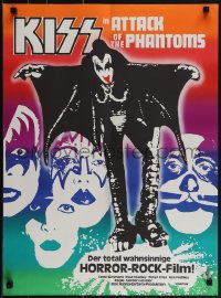 5g0352 ATTACK OF THE PHANTOMS Swiss 1978 cool image of KISS, Criss, Frehley, Simmons, Stanley!