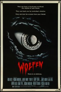 5g1079 WOLFEN 1sh 1981 Albert Finney, Gregory Hines, Diane Venora, supernatural wolf horror!