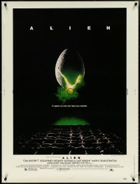 5h0276 ALIEN 30x40 1979 Ridley Scott outer space sci-fi monster classic, cool hatching egg image!