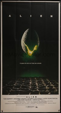 5h0023 ALIEN 3sh 1979 Ridley Scott outer space sci-fi monster classic, cool hatching egg image!