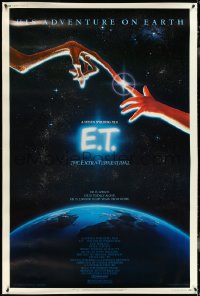 5h0232 E.T. THE EXTRA TERRESTRIAL 40x60 1982 Steven Spielberg classic, iconic John Alvin art!