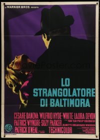 5h0146 CHAMBER OF HORRORS Italian 1p 1966 different Giuliano Nistri art of the Baltimore Strangler!