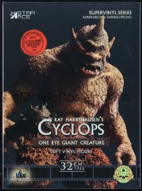 5h0047 7th VOYAGE OF SINBAD vinyl figure 2021 Star Ace, Ray Harryhausen's Cyclops with diorama!