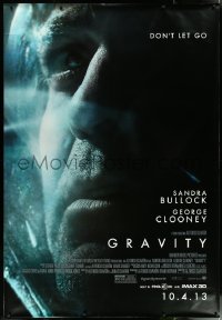 5h0199 GRAVITY 2 DS vinyl banners 2013 great images of Sandra Bullock & George Clooney!