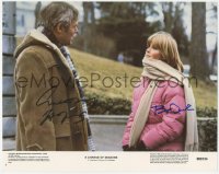 5j0060 CHANGE OF SEASONS signed color 11x14 still #5 1980 by BOTH Anthony Hopkins AND Bo Derek!