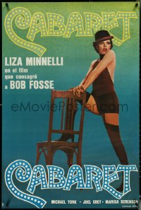 5k0113 CABARET Argentinean R1970s Liza Minnelli sings & dances in Nazi Germany, directed by Fosse!