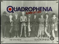 5k0083 QUADROPHENIA British quad 1979 The Who & Sting, English rock & roll, Phil Daniels!