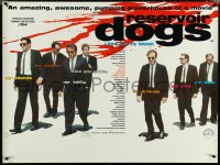 5k0085 RESERVOIR DOGS DS British quad 1992 Quentin Tarantino, Keitel, Buscemi, Penn, NSS version!