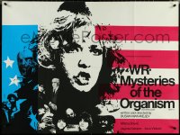 5k0111 WR - THE MYSTERIES OF THE ORGANISM British quad 1971 Misterije organizma, ultra rare!