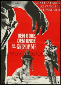 5k0115 GOOD, THE BAD & THE UGLY Danish R1970s Clint Eastwood, Lee Van Cleef, Sergio Leone!