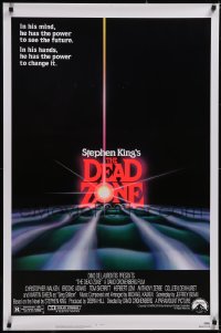 5k0366 DEAD ZONE 1sh 1983 David Cronenberg, Stephen King, he has the power to see the future!