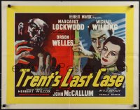 5k0743 TRENT'S LAST CASE English 1/2sh 1953 Margaret Lockwood, Michael Wilding & Orson Welles!