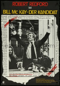 5k0287 CANDIDATE German 1973 great different image of candidate Robert Redford, ultra rare!