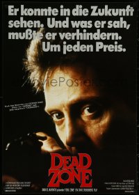 5k0293 DEAD ZONE German 1984 Cronenberg & King, Christopher Walken has the power to see the future!
