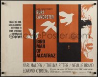 5k0667 BIRDMAN OF ALCATRAZ 1/2sh 1962 Burt Lancaster in John Frankenheimer's prison classic!