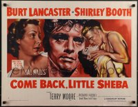 5k0677 COME BACK LITTLE SHEBA style A 1/2sh 1953 Burt Lancaster, Shirley Booth, Terry Moore, Jaeckel!